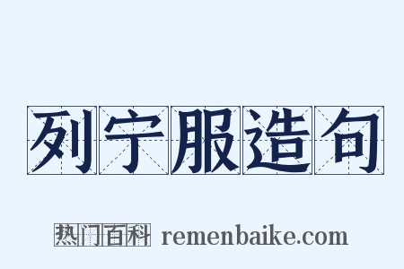 列宁服造句是什么意思的图片